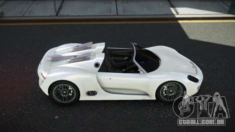Porsche 918 Cisewora para GTA 4