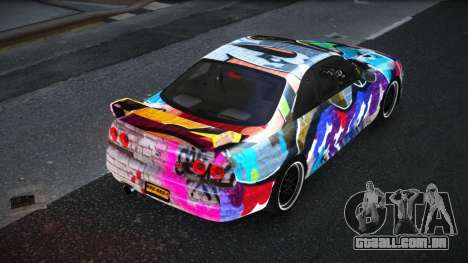 Nissan Skyline R33 Risic S14 para GTA 4
