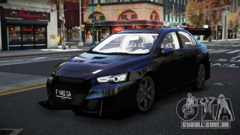 Mitsubishi Lancer Evolution X Yige para GTA 4