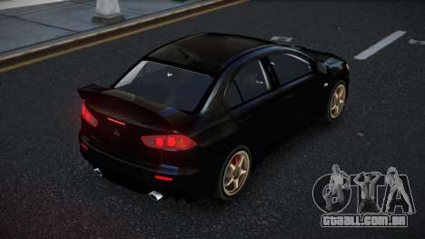 Mitsubishi Lancer Evolution X Etux para GTA 4
