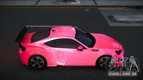 Subaru BRZ Nigel S8 para GTA 4