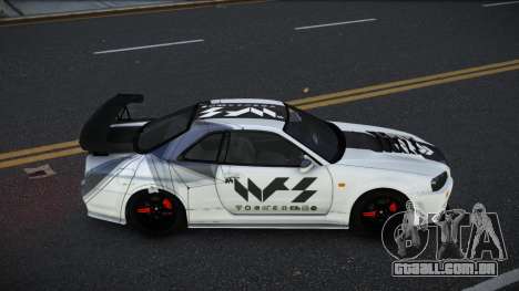 Nissan Skyline R34 Qoyawaqi para GTA 4