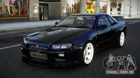 Nissan Skyline R34 Ruwi para GTA 4