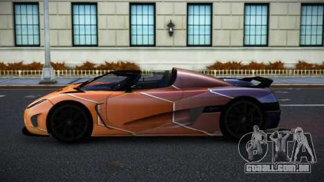 Koenigsegg Agera Jesca S6 para GTA 4