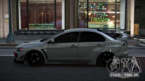 Mitsubishi Lancer Evolution X Iwit para GTA 4