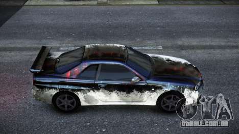 Nissan Skyline R34 Owyna S5 para GTA 4
