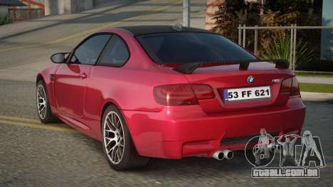 BMW E92 M3 V1.1 para GTA San Andreas