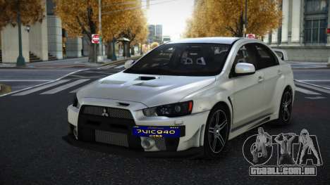 Mitsubishi Lancer Evolution X Juqdowoqa para GTA 4