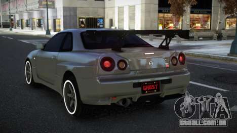 Nissan Skyline R34 Dopuy para GTA 4