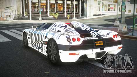 Koenigsegg CCX Xanla S13 para GTA 4