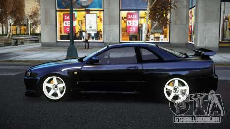 Nissan Skyline R34 Ruwi para GTA 4