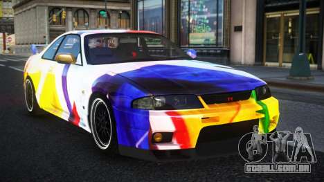 Nissan Skyline R33 Risic S3 para GTA 4