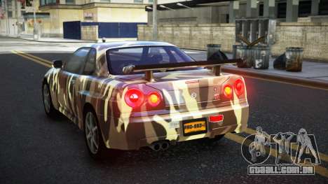 Nissan Skyline R34 Calosca S7 para GTA 4
