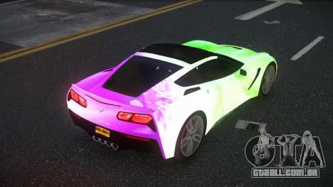 Chevrolet Corvette C7 Ewashu S12 para GTA 4