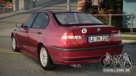 BMW M3 E46 325i para GTA San Andreas