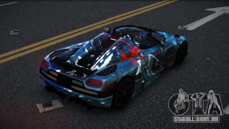 Koenigsegg Agera Jesca S12 para GTA 4