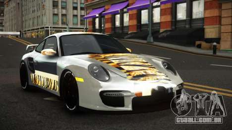 Porsche 977 GT2 Ashid S3 para GTA 4