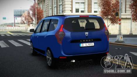 Dacia Lodgy Fitoku para GTA 4