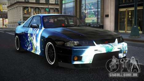 Nissan Skyline R33 Risic S11 para GTA 4