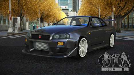 Nissan Skyline R34 Moxsijo para GTA 4