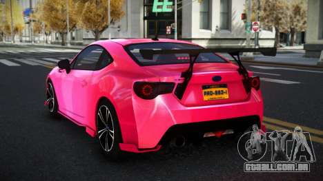 Subaru BRZ Nigel S8 para GTA 4