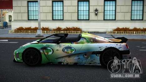 Koenigsegg Agera Jesca S8 para GTA 4