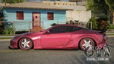 Lexus LC 500 LB para GTA San Andreas