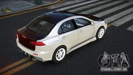 Mitsubishi Lancer Evolution X Tachecunu para GTA 4
