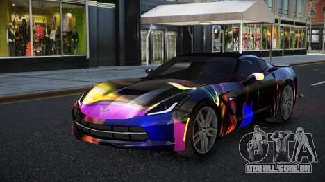 Chevrolet Corvette C7 Ewashu S7 para GTA 4