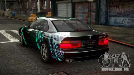 BMW 850CSi Saberon S13 para GTA 4