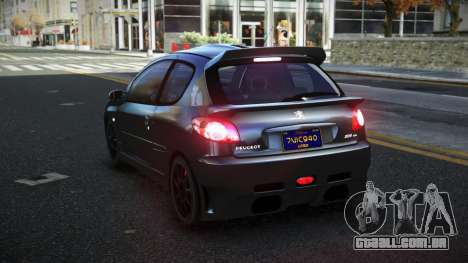 Peugeot 206 Zodin para GTA 4