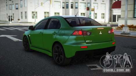 Mitsubishi Lancer Evolution X Gehja para GTA 4