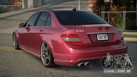 Mercedes-Benz C63 AMG 10th para GTA San Andreas