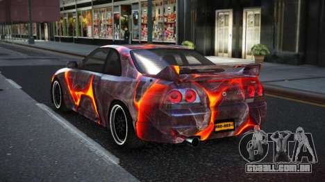 Nissan Skyline R33 Risic S9 para GTA 4