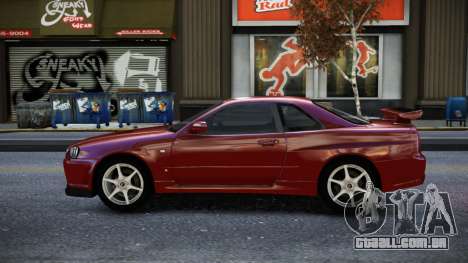 Nissan Skyline R34 Owyna para GTA 4