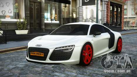 Audi R8 Cerna para GTA 4