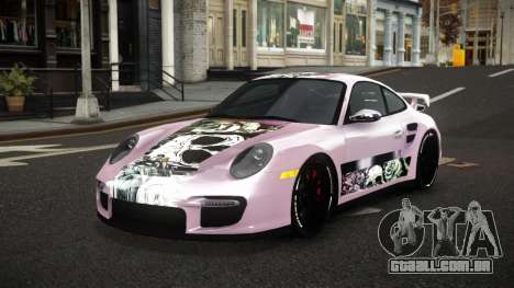 Porsche 977 GT2 Ashid S14 para GTA 4