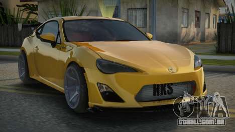 Toyota GT86 Vinen para GTA San Andreas