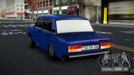 VAZ 2107 Jugejosew para GTA 4