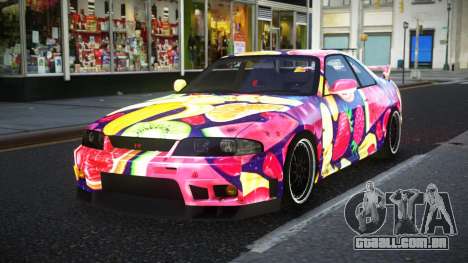 Nissan Skyline R33 Risic S2 para GTA 4