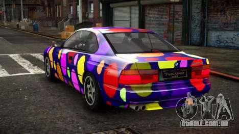 BMW 850CSi Saberon S3 para GTA 4