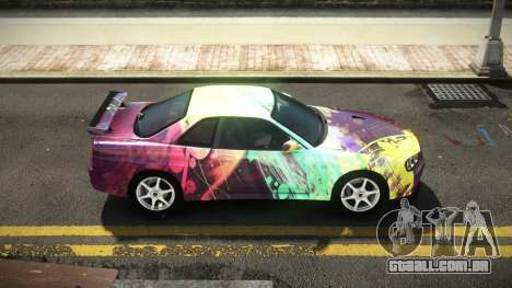 Nissan Skyline R34 Nehgan S7 para GTA 4