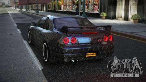 Nissan Skyline R33 Risic S4 para GTA 4