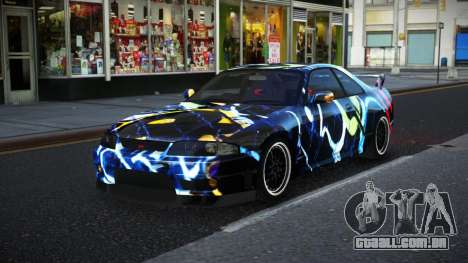 Nissan Skyline R33 Risic S10 para GTA 4