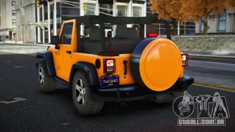 Jeep Wrangler Pona para GTA 4