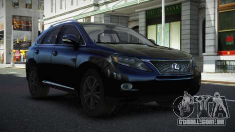 Lexus RX450H Puvo para GTA 4