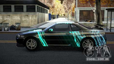 Nissan Skyline R34 Calosca S1 para GTA 4