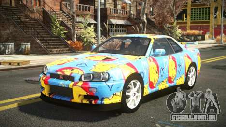 Nissan Skyline R34 Nehgan S5 para GTA 4