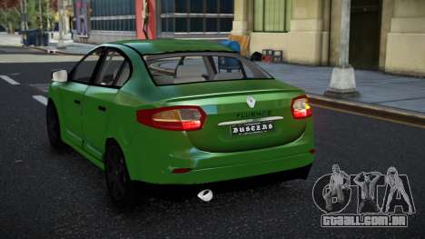 Renault Fluence Cacseva para GTA 4