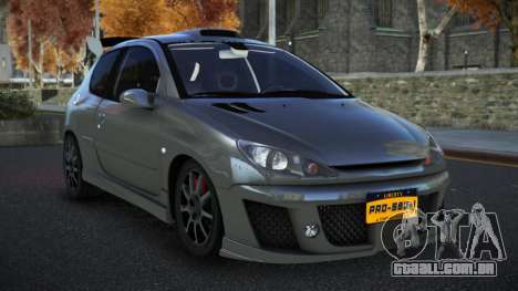 Peugeot 206 Jiujo para GTA 4
